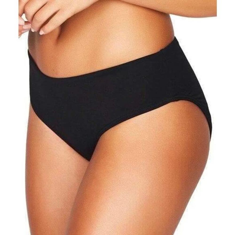 New Sea Level Women's Black SL4015P Essentials Mid Bikini Pant Size 4